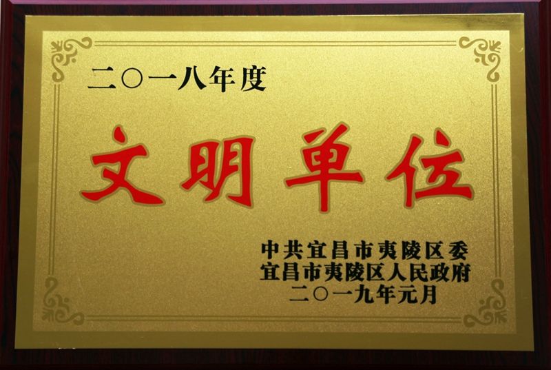 2019年文明单位